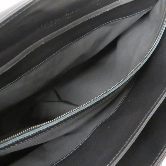 Bottega Veneta Business Bag Leather Black - Picture 9 of 9